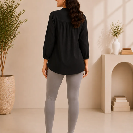 E Skin Cotton Lycra Ankle-Length Women’s Leggings – 4-Way Stretch